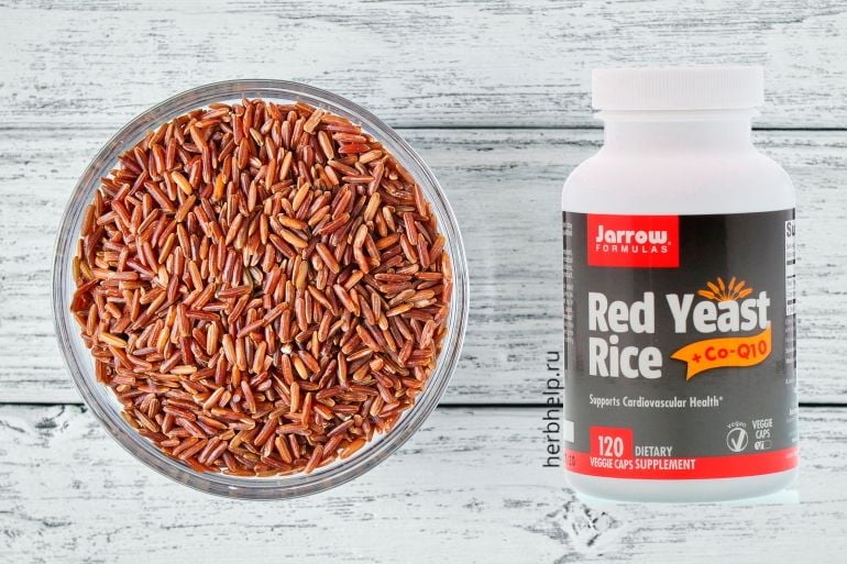 красный дрожжевой ферментированный рис