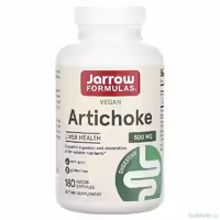 Экстракт артишока Jarrow Formulas 500 мг 180 капсул для печени пищеварения веган
