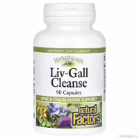 Экстракт артишока Natural Factors Liv Gall Cleanse 90 капсул расторопша куркума одуванчик инулин для печени желчного пузыря