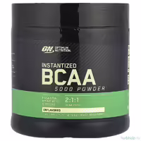 bcaa 5000 optimum nutrition растворимый порошок аминокислоты 345 г