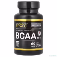 аминокислоты bcaa california gold nutrition sport ajipure 2 1 1 в капсулах 60 шт