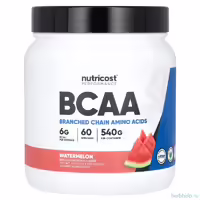 bcaa nutricost performance аминокислоты со вкусом арбуза порошок 540 г