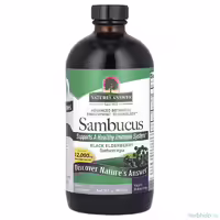 бузина черная natures answer sambucus без спирта для иммунной системы 2500 мг 12000 мг 480 мл