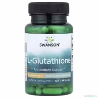 l глутатион swanson vitamins 100 мг 100 капсул