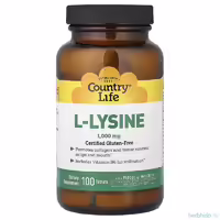 l лизин country life 1000 мг 100 таблеток