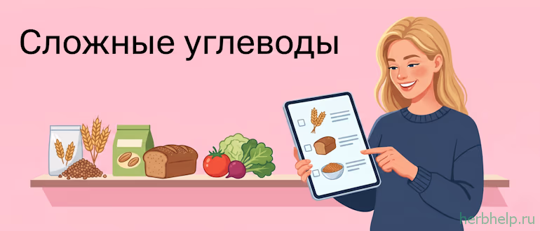 медленные углеводы (сложные)
