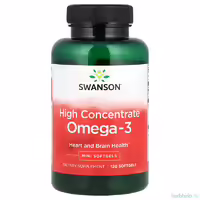 Омега 3 в мини капсулах Swanson Vitamins 720 мг 120 капсул