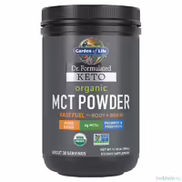 Органический порошок МСТ Dr. Formulated Keto от Garden of Life, 300 г