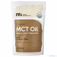 Органическое масло МСТ в порошке от Micro Ingredients, 454 г