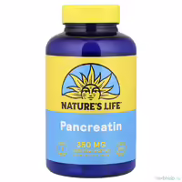 Панкреатин Nature's Life 350 мг, 250 таблеток