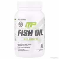 Рыбий жир MusclePharm Essentials 1000 мг, тройная сила Омега-3 для сердца, мозга и суставов, 60 капсул