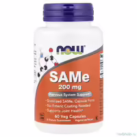 same now foods 200 мг 60 капсул адеметионин веган