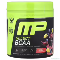 аминокислоты select bcaa musclepharm со вкусом фруктового пунша порошок 270 г