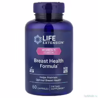 Средство для поддержания здоровья груди Life Extension Women's Health, 60 капсул