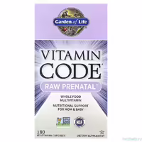 Витамины для беременных Garden of Life Vitamin Code RAW Prenatal 180 капсул