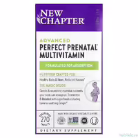 Мультивитамины для беременных New Chapter Perfect Prenatal 270 таблеток