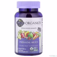 Мультивитамины для беременных Garden of Life Organics со вкусом органических ягод 120 веганских жевательных таблеток