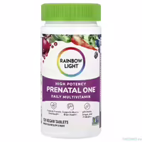 Мультивитамины для ежедневного приёма Rainbow Light Prenatal One 120 таблеток