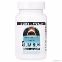 восстановленный глутатион source naturals 250 мг 60 таблеток