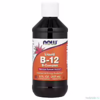 Жидкий цианокобаламин и B-комплекс Now Foods, 237 мл