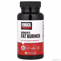 Жиросжигатель для женщин Force Factor, 60 растительных капсул