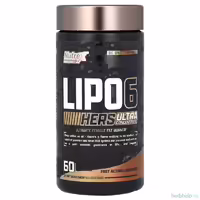 Жиросжигатель LIPO-6 Black для женщин ультраконцентрат Nutrex Research, 60 капсул